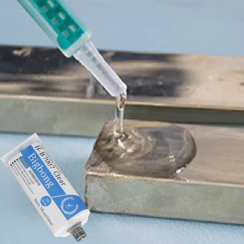 

1pc/10pcs Clear Epoxies 1:1 AB Glues 50ml Epoxy Resin Transparent Adhesives for Wood Metal Plastic Glass Ceramic Concrete Bond