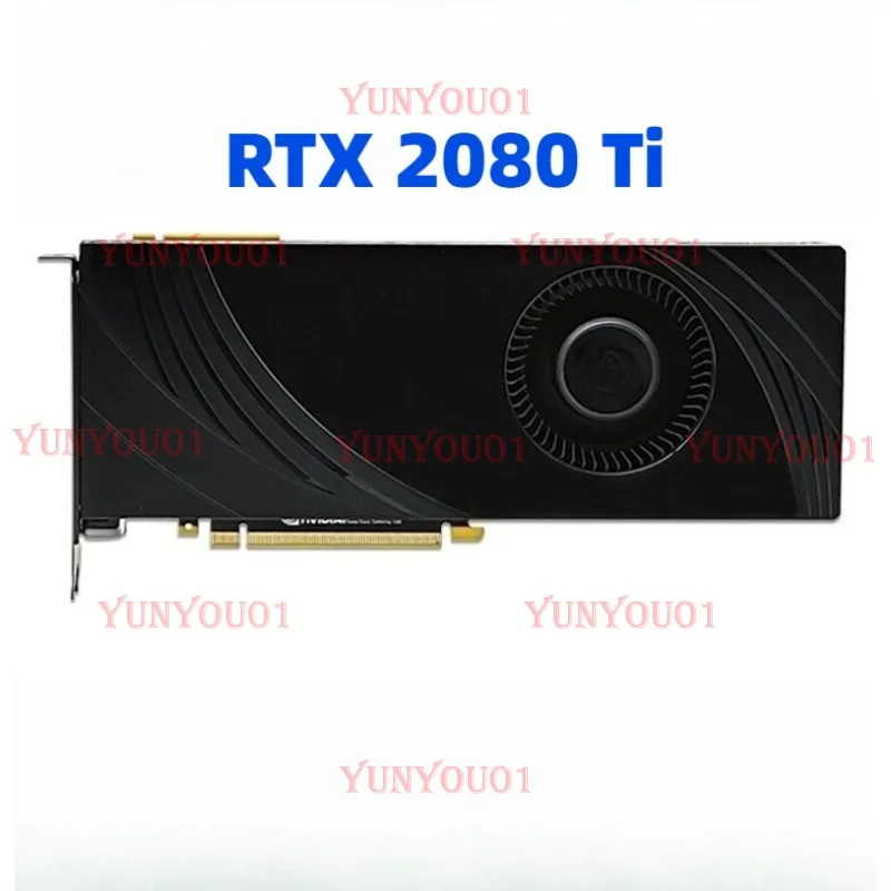 Discrete Graphics Card Original RTX 2080 Ti Turbo 11G Deep Learning Game Live Broadcast Performance Clip