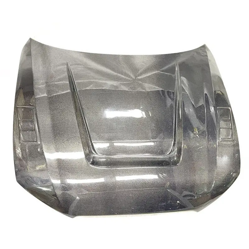 

High Quality Real Carbon Fiber Fibre Front Engine Hood Clear Car Bonnet for Audi A6 2012-2018，100% tested well