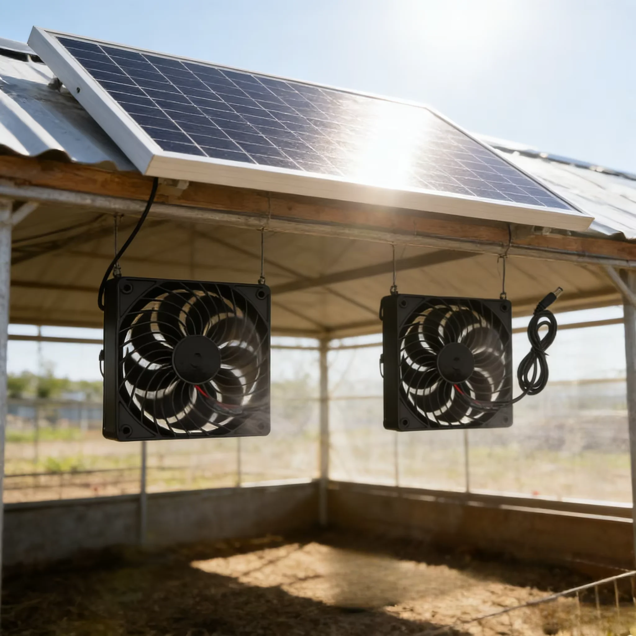 Solar Powered Ventilation Fan  - Outdoor Power House review and price