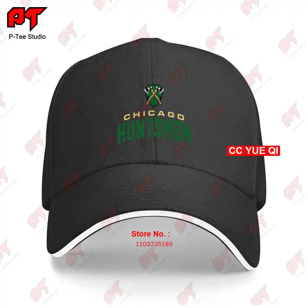 Away Player Chicago Huntsmen Baseball Caps Truck Cap 7FXI