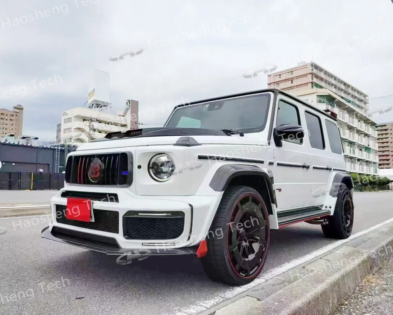 Dry Carbon Fiber Body Kit For G Class W464 G63 Upgrade To Rocket B900 Style Car Bumpers Auto Body Systmes 2019 2020 2022+