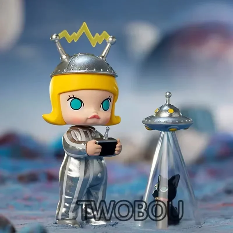 

POP MART A Boring Day с Molly Series слепая коробка Mystery Box Guess Bag Toys Кукла Симпатичная аниме-фигурка Настольные украшения Коллекция