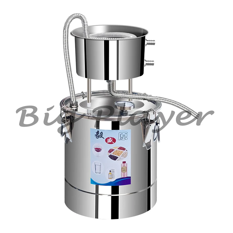 

Дистиллятор из нержавеющей стали 10л, 22л, спиртовая винная машина, домашняя вода, вино, эфирное масло, комплект оборудования для заваривания