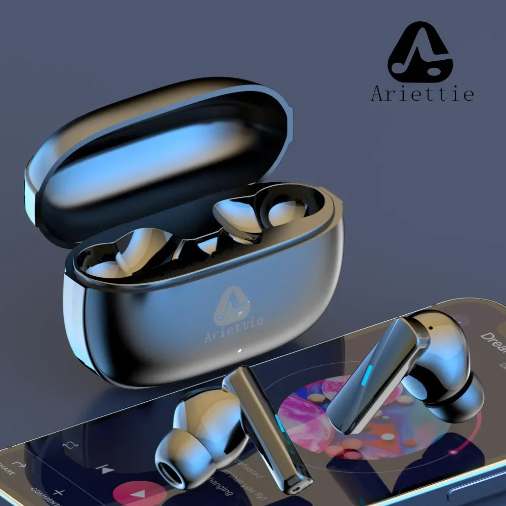 

Ariettie Mate 50, Bluetooth-наушники, беспроводные наушники, стерео шум с микрофоном, спортивные Hi-Fi гарнитуры Touch Contr