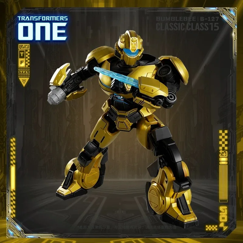 Blokees Transformers B-127 11,8 cm Bumblebee One Movie Modello assemblato Giocattoli Action Figure