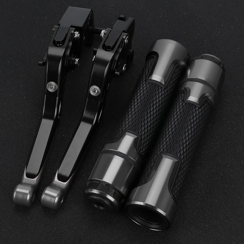 2004-2007 2006 2005 Motorcycle Aluminum Adjustable Brake Clutch Levers Handlebar Hand Grips Ends FOR HONDA CBR1000RR CBR 1000 RR