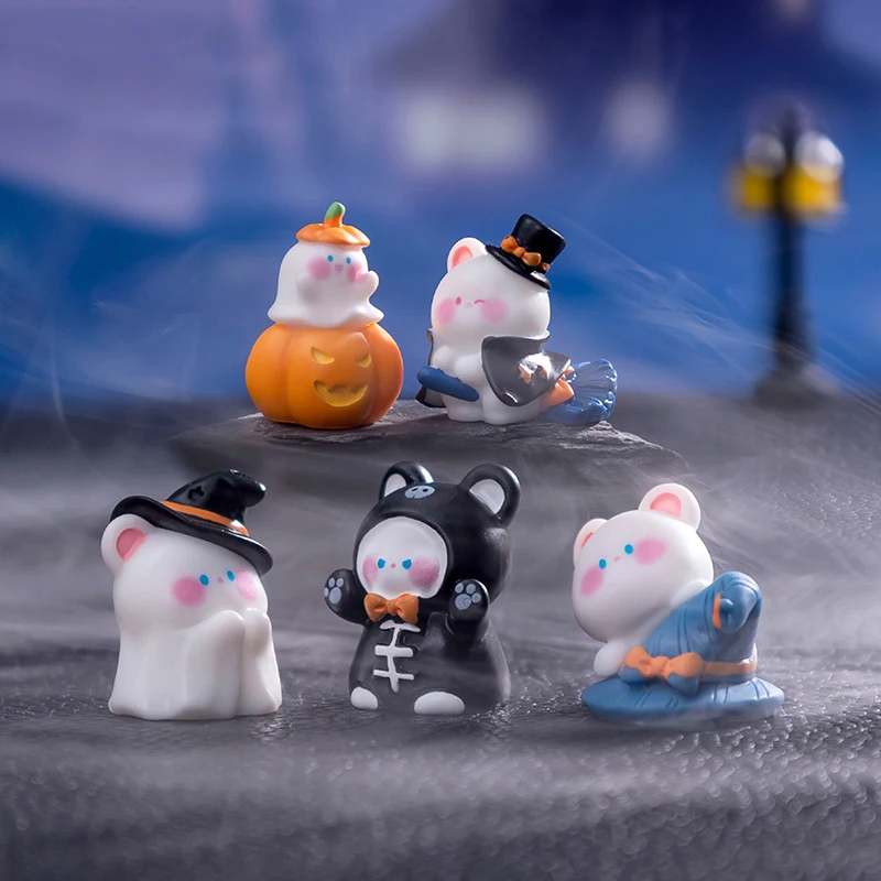 Halloween Trinket Decoration Kawaii Desktop Ornament Halloween Gift For Children Car Interior Accessories Supplies image 4
