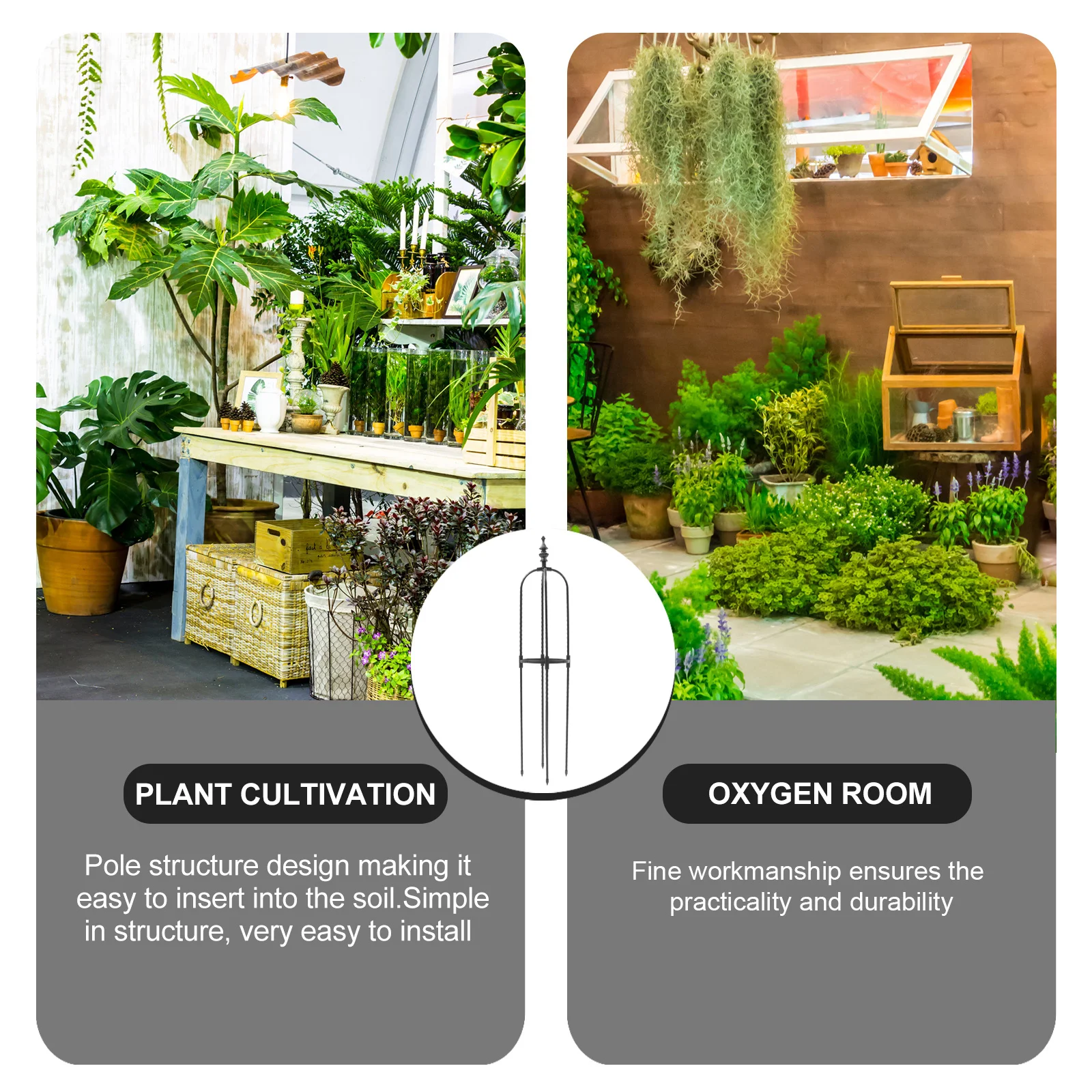 

Garden Climbing Stand Strong Plant Vine Support Trellis for Outdoor Indoor Use Efficient Growing Solution for Gardeners