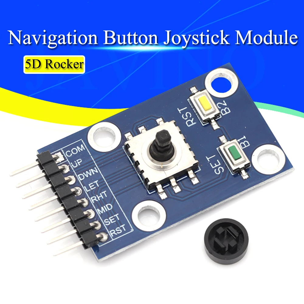 Модуль-навигационной-кнопки-javin-five-direction-для-mcu-avr-game-5drocker-независимая-клавиатура-с-джойстиком-для-arduino-модуль-джойстика