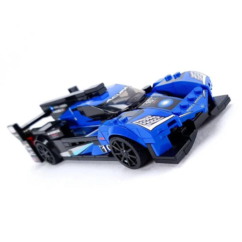MOC-208384 Nieuw klassiek ARX-06 GTP sportracewagen bouwsteenmodel, 322 stuks, verjaardagsbouwspeelgoed voor jongens en kinderen