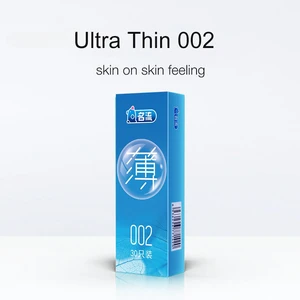 Condones súper ultra delgados 30pcs Minguliu Condone íntimo Good Sex Productos Sexo Caucho de goma natural Manga de látex de larga duración para hombres 8 Mejores condones gruesos de ventas - №7
