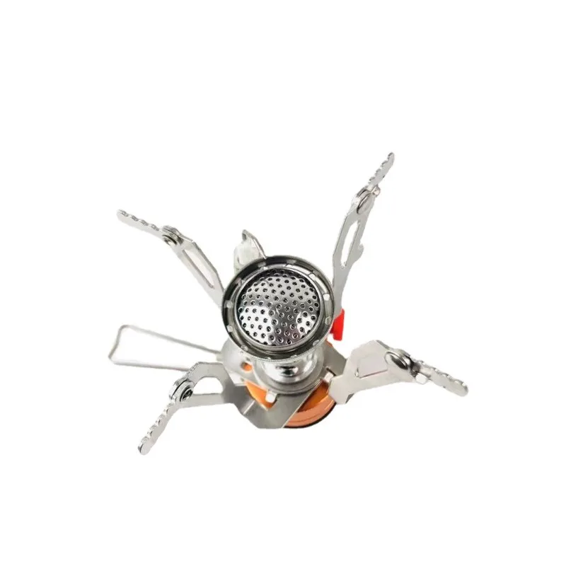

Integrated mini stove head for picnicking and camping, portable stove, stove head cookware, travel tool, durable and sturdy