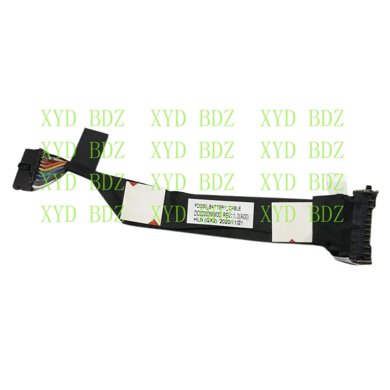 

0D74YX Dell XPS 15 9500 Precision 5550 M5500 5560 5570 XPS 9500 9510 Разъем кабеля аккумулятора DC02003MM00 DB