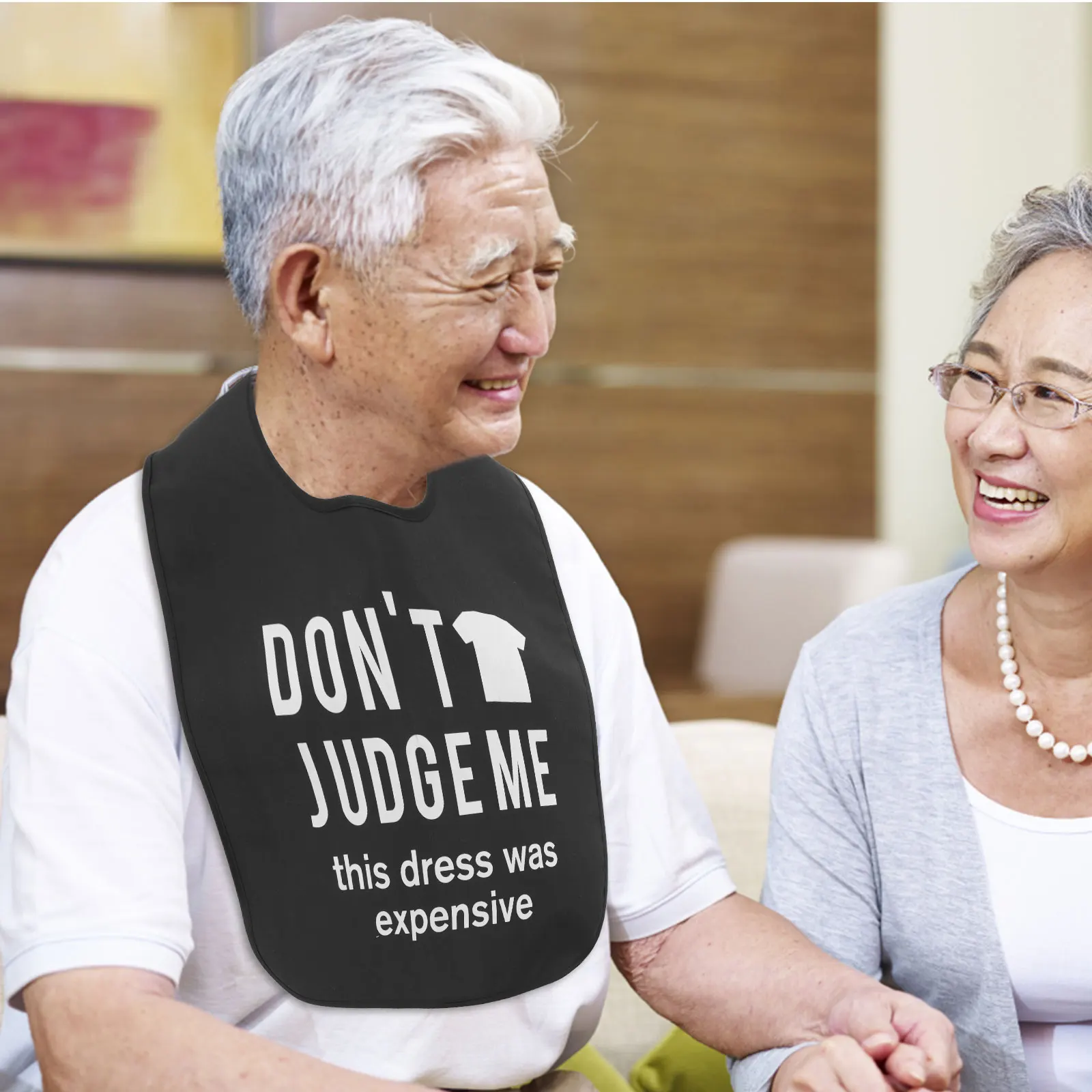 

Фартук, водонепроницаемые нагрудники для взрослых, одежда для пожилых людей, пожилых людей, едящих мужчин