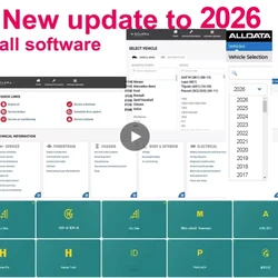 10 In 1 Online Software All Data Car Repair Software Car Data US Repair Software Alldata EU Partlink24 Wiring Diagram
