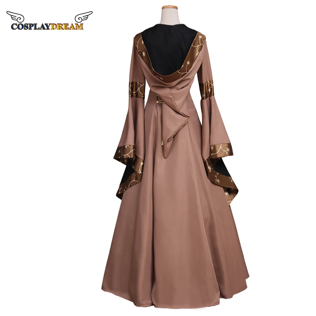 ยุคกลาง Retro ชุดน่ากลัวฮาโลวีน Carnival Party Cosplay เครื่องแต่งกาย Victorian Tudor สเปนชุด Noble Regency ชุด