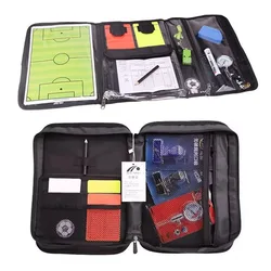 Football Referee Bag Set Professional Soccer Wallet For Referee Equipment Portable Sports Football Match Kit Referee Accessories
