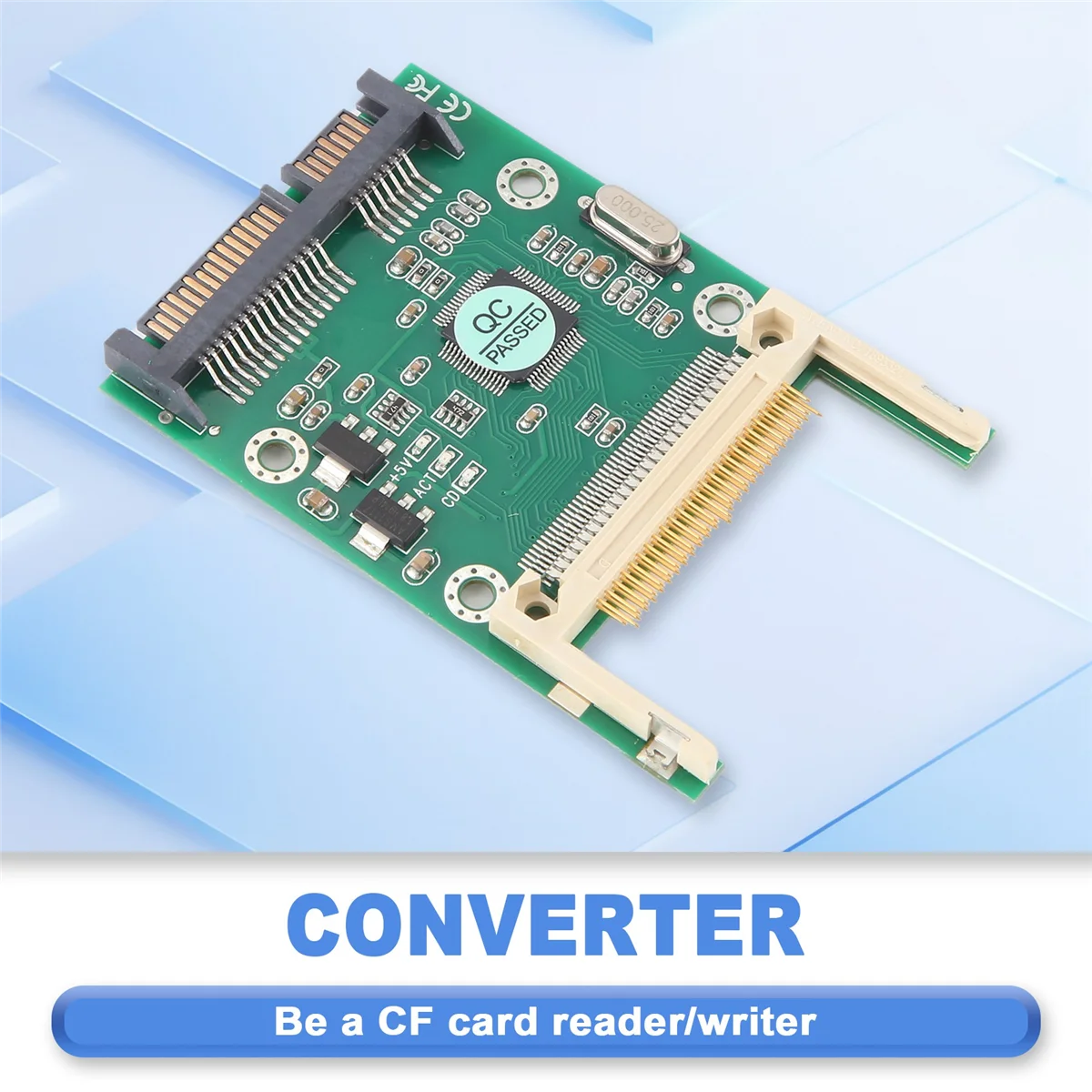 RIRI Compact Flash CF zu seriellem ATA SATA Adapter Konverter