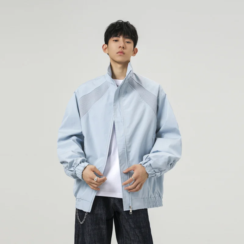 

GIOIOMen's Jacket，Spring and Autumn New High-Quality American Style Loose Casual Jacket，Men's Coat