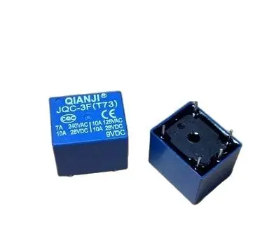 HOT NEW JQC-3F(T73)-9VDC JQC-3F-9VDC JQC-3F(T73) 9VDC JQC-3F 9VDC DC9V 9V 10A DIP5