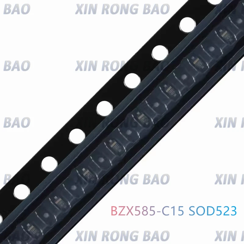 10 Pcs/Lot BZX585-C15 SOD523 Diode Electronic Component Market New Original Stock for Electronics
