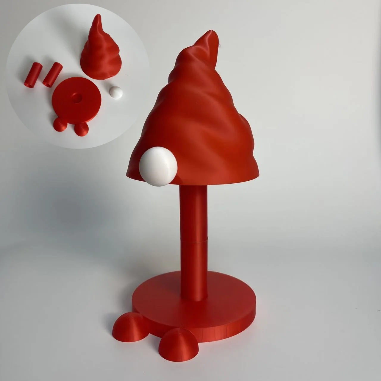 

Plastic Tissue Holder Removable Santa Claus Tissue Holder Santa Claus Paper Holder Colorful For Home Festive Decoration Bedroom