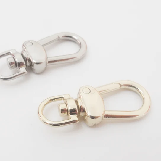 กระเป๋าสตางค์ตะขอ,ตะขอหมุน,หนัง Hook,สุนัข Clasps,กระเป๋า Clasp,Chain Snap,ภายใน3/8นิ้ว4Pcs HK-023