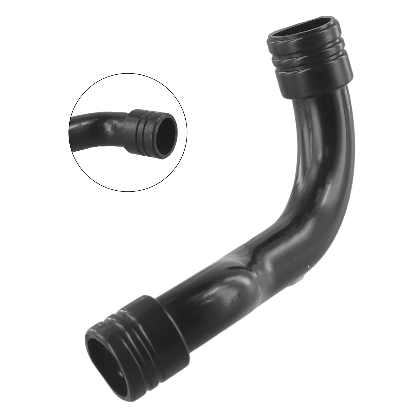 Turbo Intake Pipe Repair Mini Hose Car Accessories Plastic A2710901929 Black For Mercedes M271 CGI Easily Install