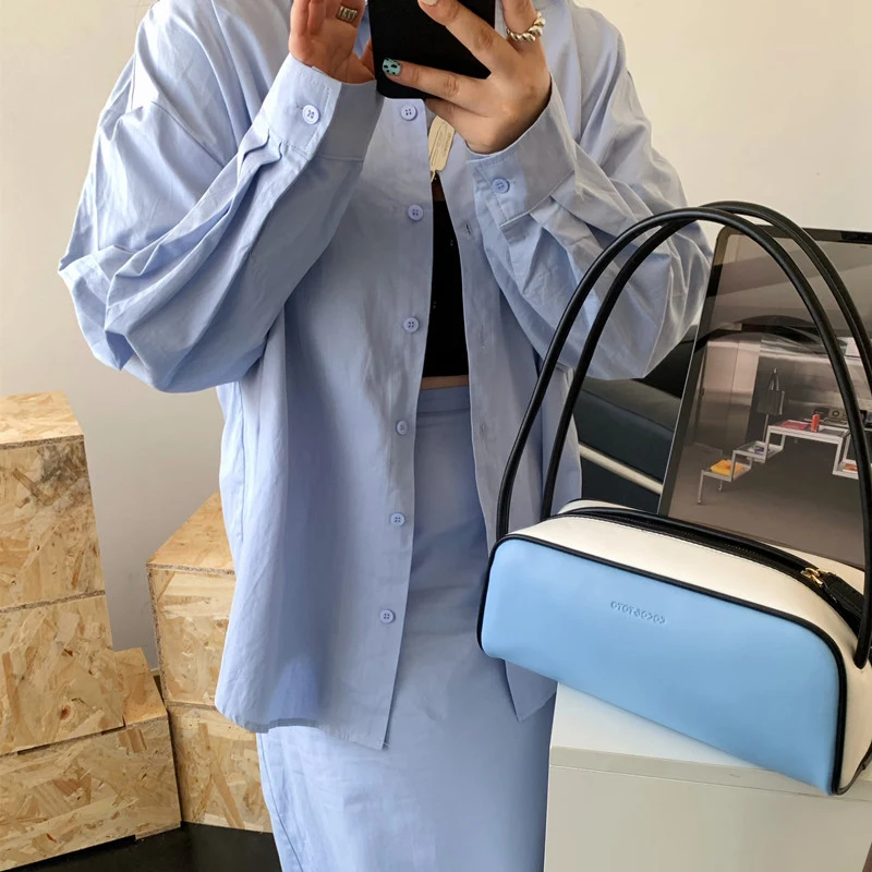 

Новые женские модные сумки в стиле ретро, кожаная сумка на плечо, подмышки, повседневные женские сумки-бродяги, сумка-тоут с подушкой