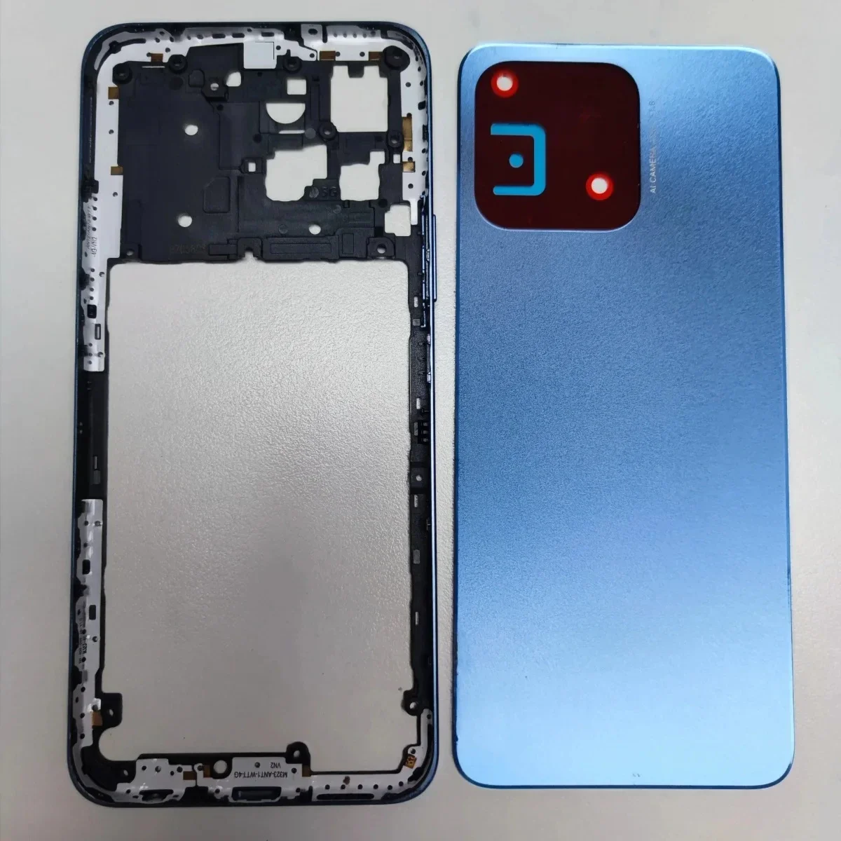 

For Honor X6 VNE-LX1 VNE-LX2 LX3 Full Housing Case Middle Frame +Battery Back Cover Rear Door Repair Parts
