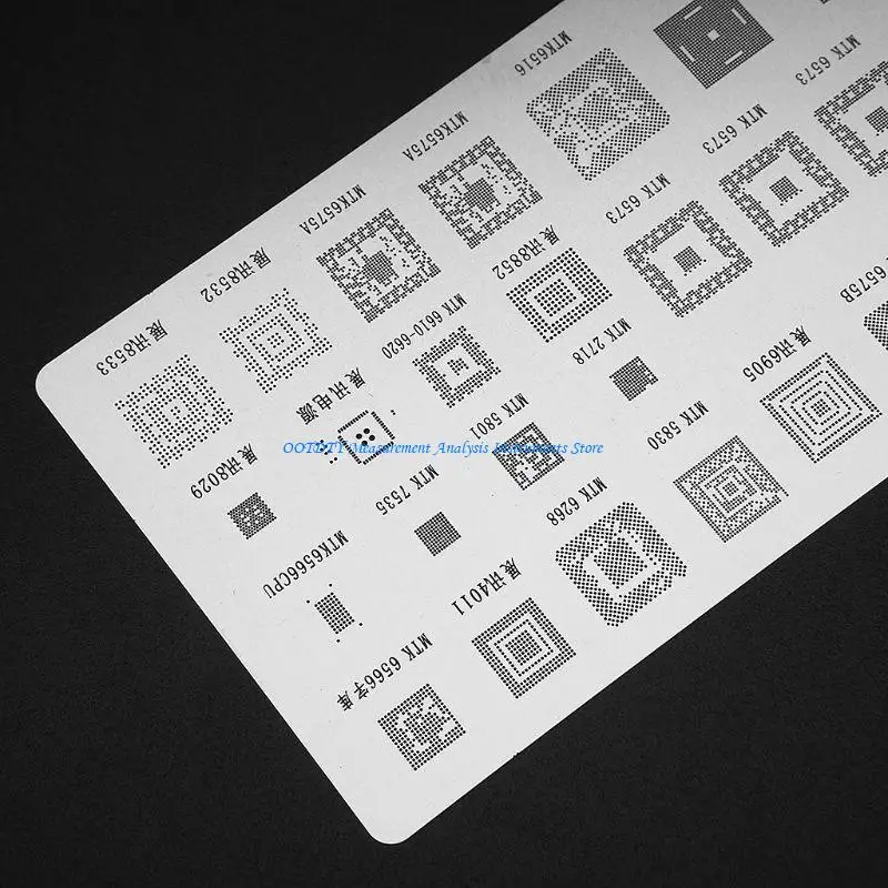 367D 3pcs Universal BGA Reballing Stencils For MTK for HTC for Huawei Android