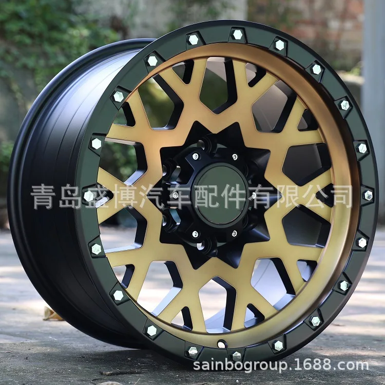 

Suitable for F89L31 17-inch, Shengbo, personalized modified off-road vehicle four-wheel drive, aluminum alloy wheel rim, tire be