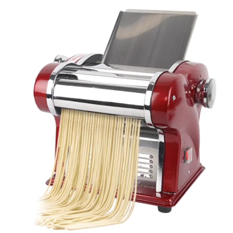 220V Electric Noodles Machine Automatic Stainless Steel Multi Dumpling Skin Dough Pressing Machine