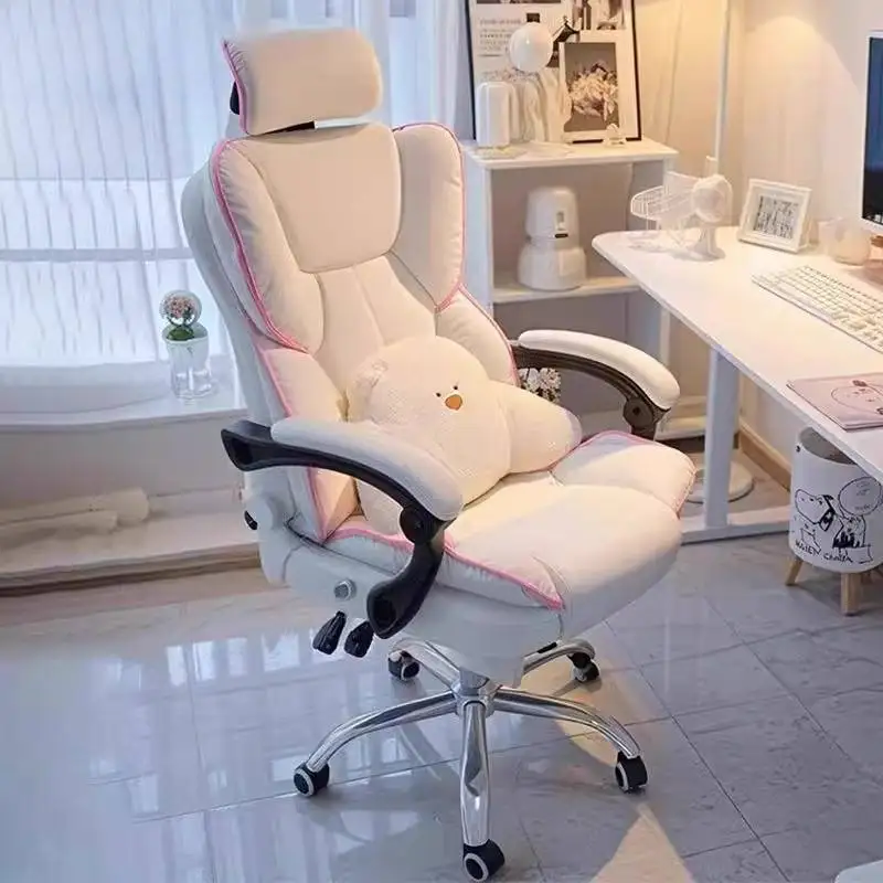 

Leather Yellow Office Chairs Upgrade Luxury Ergonomic Cheap Office Chairs Comfortable Gaming Cadeira De Escritorio Furniture