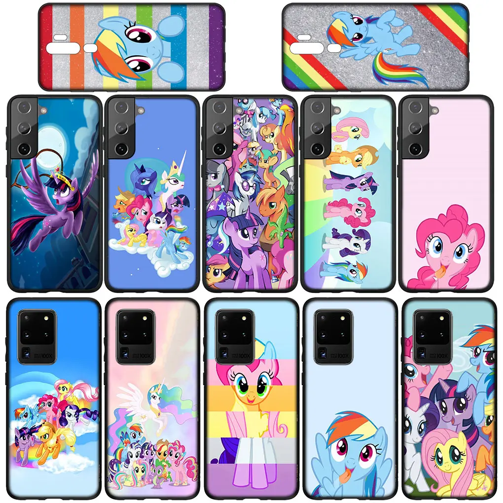 Populars My Little Ponys Horse Phone for Xiaomi Redmi Note 13 13C A3 A3X Mi POCO F6 F5 Pro C65 C55 C50 C51 Edge Cover Case