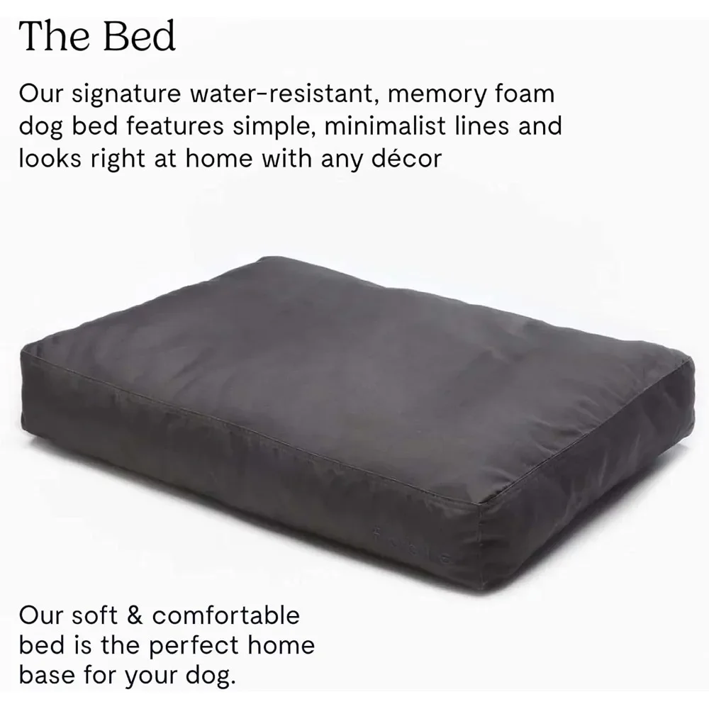 Big Dog Bed - Extra Soft Dog Bed – Minimalist Design – Water Resistant Accessories Pet Large Dogs Cushion Humans Small Sofa Home