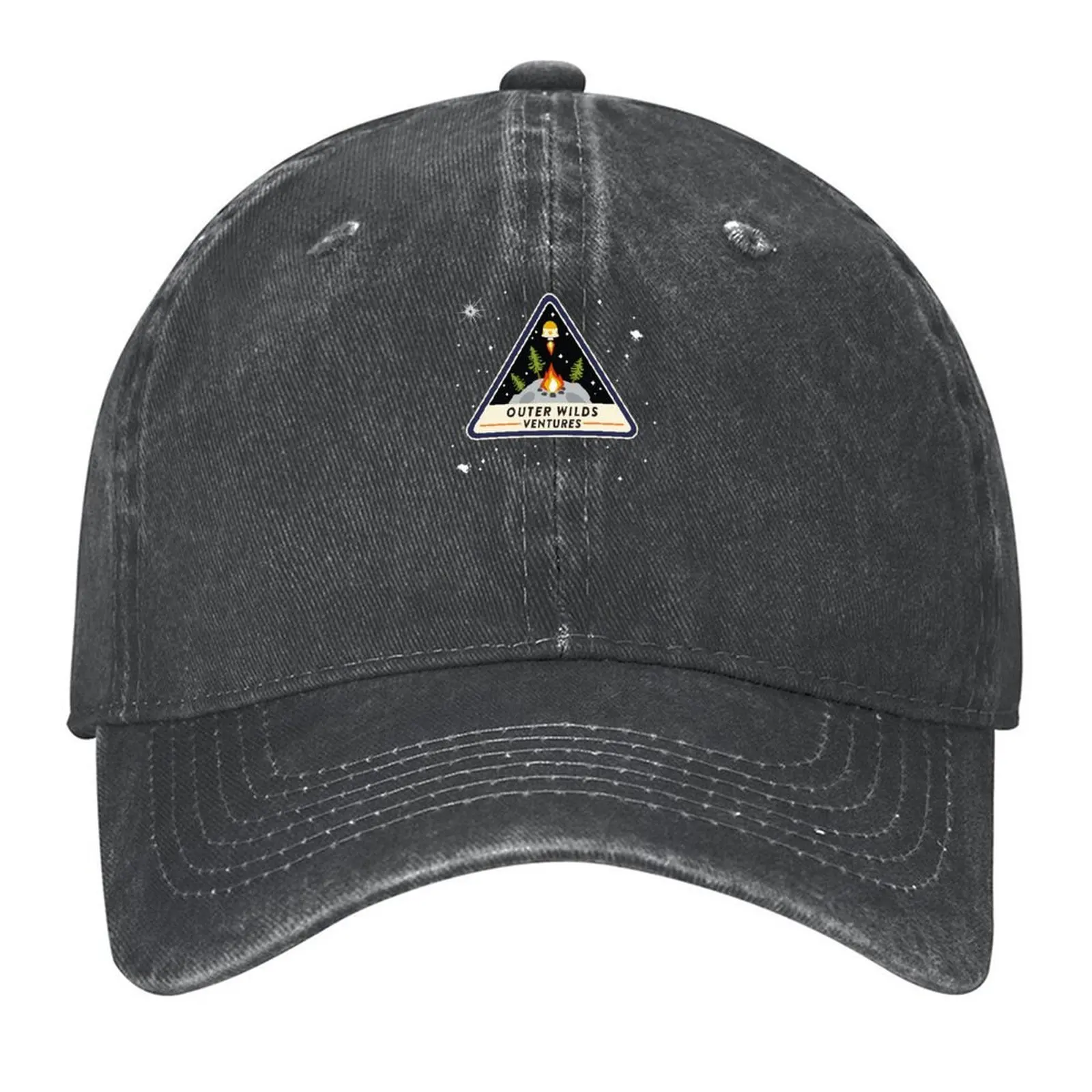 

Outer Wilds Ventures Patch Baseball Cap custom caps Big Size Hat Anime New In Hat Women's Beach Men's