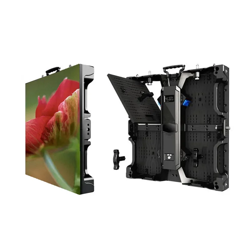 Outdoor Custom Waterproof LED Roll-up Display ScreenOutdoor 320*160 Cabinet Full Color P3.91 P4.81 P5 Outdoor Led Screen Rental
