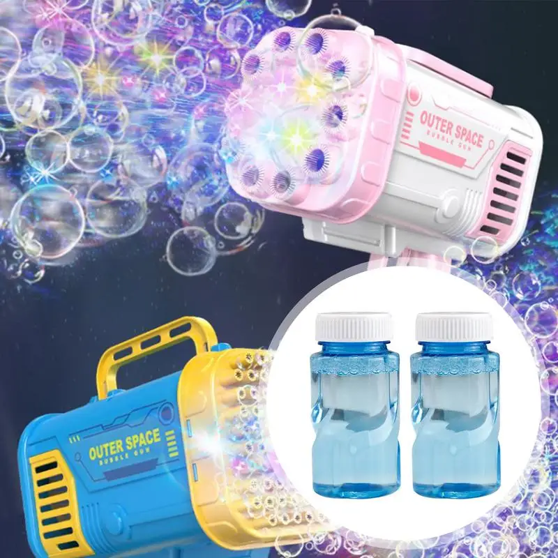 Bubble Solution Refill For Kids 2 Pcs Concentrated Bubble Refill For Summer Outdoor Toys Bubble Solutions For Bubble Guns Makers