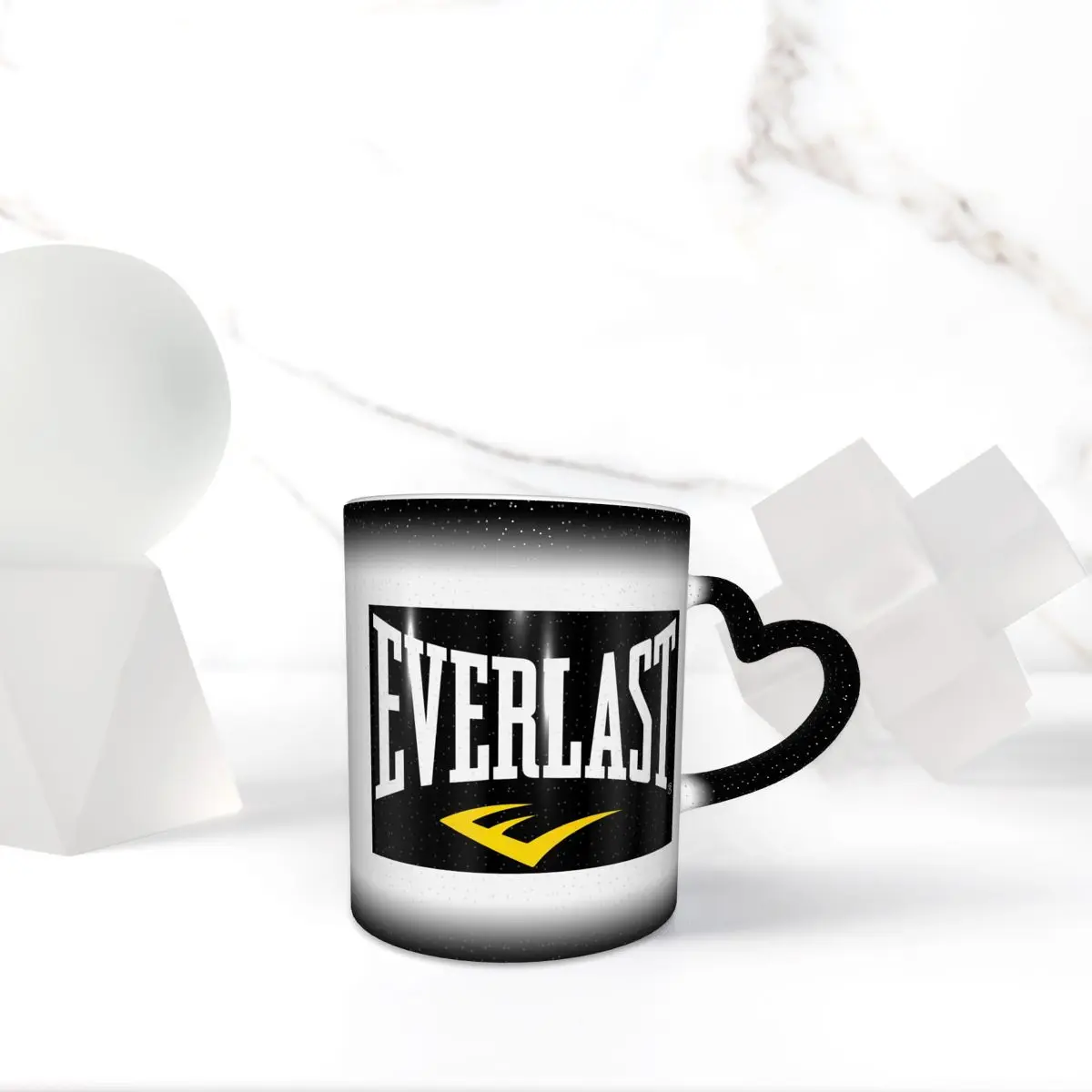 EVERLAST Boxing Logo Graphic Mug Funny Ceramic Coffee Cups Tea Mugs Milk Cup Drinkware Gifts for Woman Man