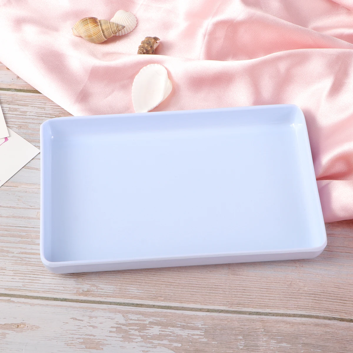 

Jewelry Tray Plate for Women Earrings Storage Rectangle Shape Compact Earrings Storage Size Stackable Gifts