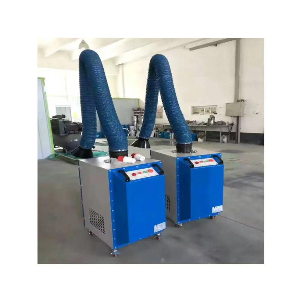 

Movable welding smoke absorber, mobile pulse jet, cleaning smoke and smoke extractor