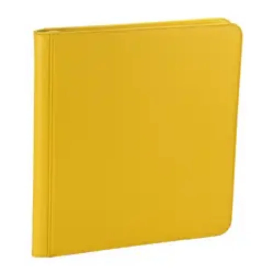 In STOCK 2023 New 12 PCS Per Box PU High Quality Colorful Xeno Texture 12 Pockets Sport Card Binder with Clip Closure