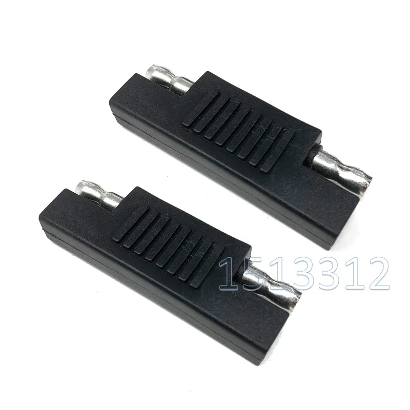 2PCS SAE Connector SAE to SAE Polarity Reverse Quick Disconnect Cable Plug Adapter for Solar Panel Battery Power Charger