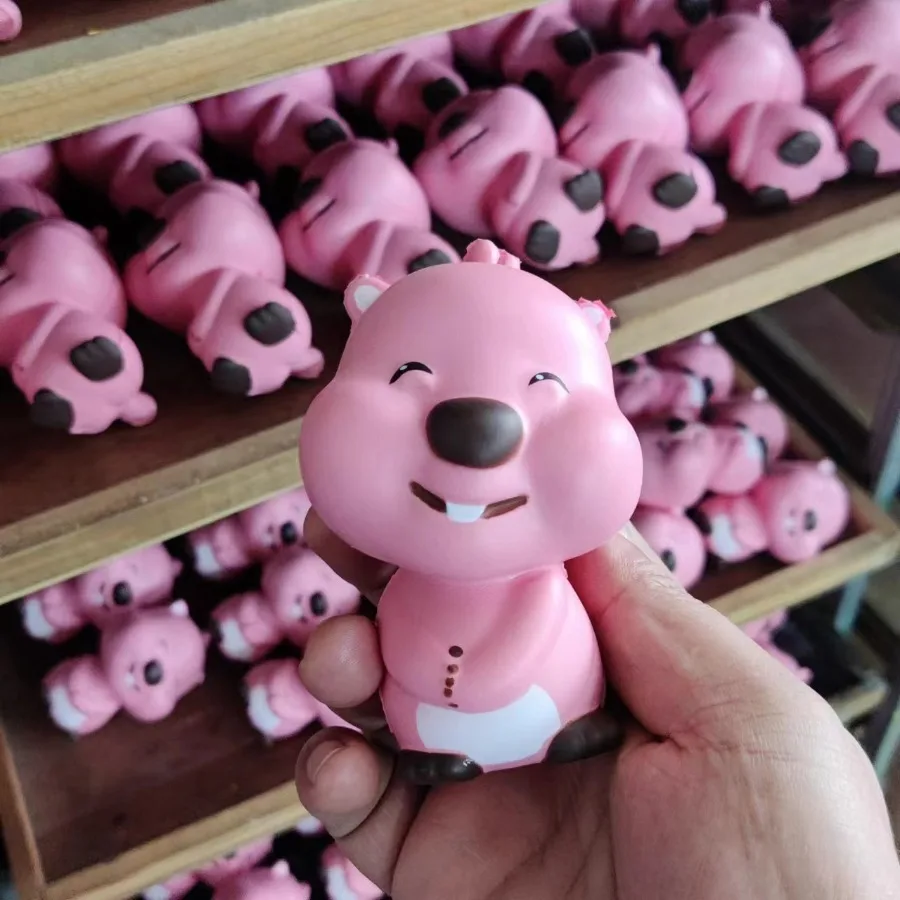 Little beaver Ruby pinching music Korean loopy slow rebound Internet celebrity cute decompression toys vent blind box wholesale - Detail 1