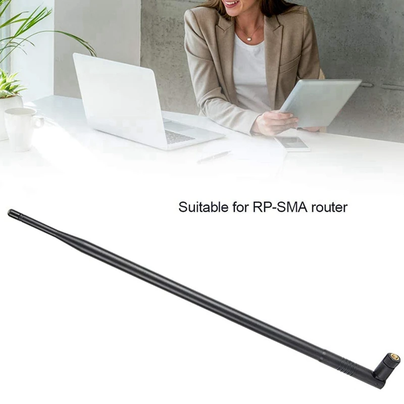 Antenna Wifi 6X 12DBI, Antenna Wifi a lungo raggio Dual Band 2.4G/5G ad alto guadagno con connettore RPSMA per rete Wireless