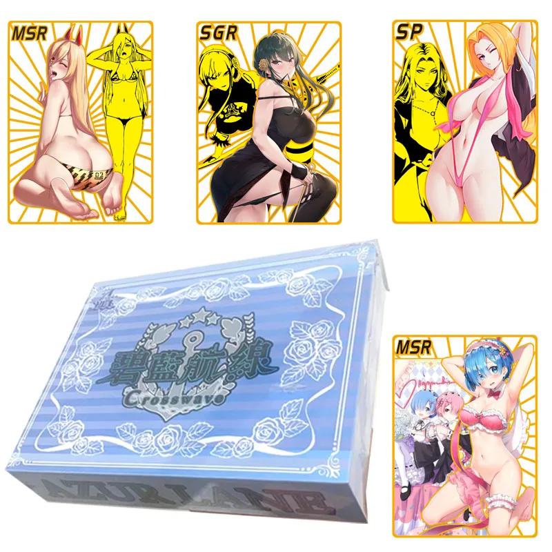 

Goddess Story Azur Lane SGR SLP Collection Cards Anime Girls Party Swimsuit Bikini Feast Booster Box Doujin Toys And Hobby Gift