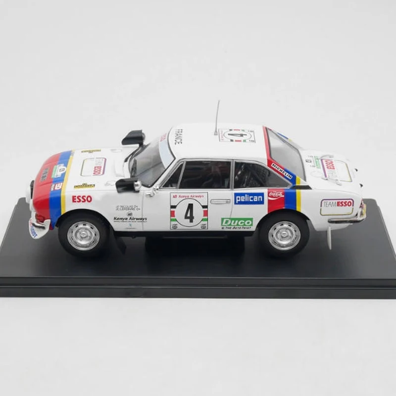 IXO 1:24 504 V6 Coupe WRC 1978 modelo de coche de rally de aleación colección estática decorado regalos de vacaciones Juguetes