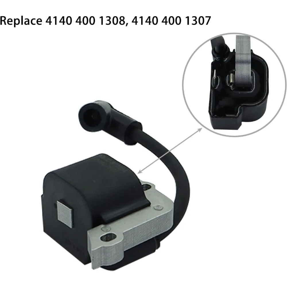 ملف الإشعال البديل Stihl لمحركات التشذيب FS38، FS55، FS45، FS46، FC55، HL45، HS45، KM55، MM55